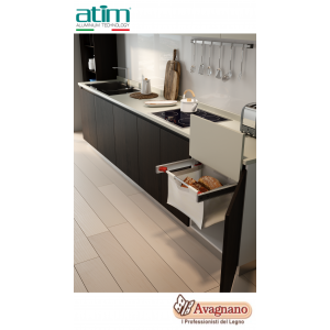 BASKET K PANIERE CON PIANO ESTRAIBILE - ATIM