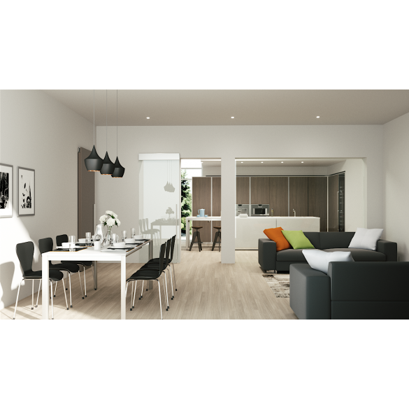 SISTEMA DI SCORRIMENTO INVISIBILE GHOST VETRO - ATIM