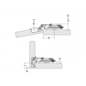 CERNIERA F.35 COLLO PIANO - DANCO 2
