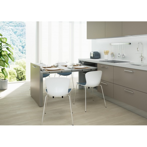 EVOLUTION XL TAVOLO DA CABINET ESTRAIBILE CON GAMBA A PONTE - ATIM