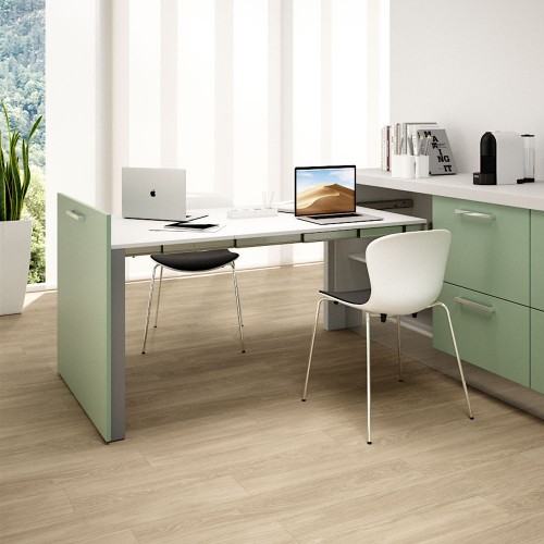 EVOLUTION XL TAVOLO DA CABINET ESTRAIBILE CON GAMBA A PONTE - ATIM