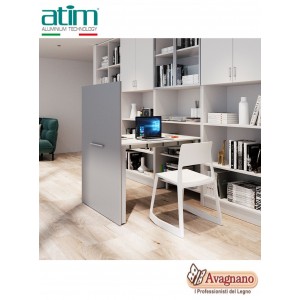 EVOLUTION+39 TAVOLO DA CABINET ESTRAIBILE CON GAMBA A PONTE - ATIM