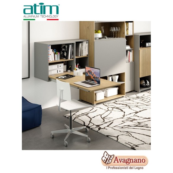 HOMEWORK+39 TAVOLO ABBATTIBILE A SOFFIETTO - ATIM