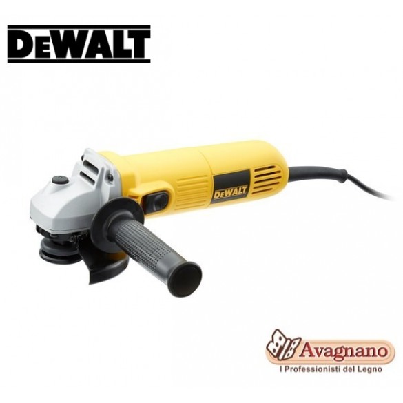 SMERIGLIATRICE ANGOLARE DEWALT DWE4016 730 WATT DISCO 115 mm PROFESSIONALE