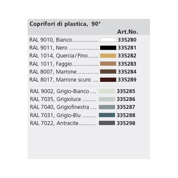 Tappi CLAMEX P-14 LAMELLO