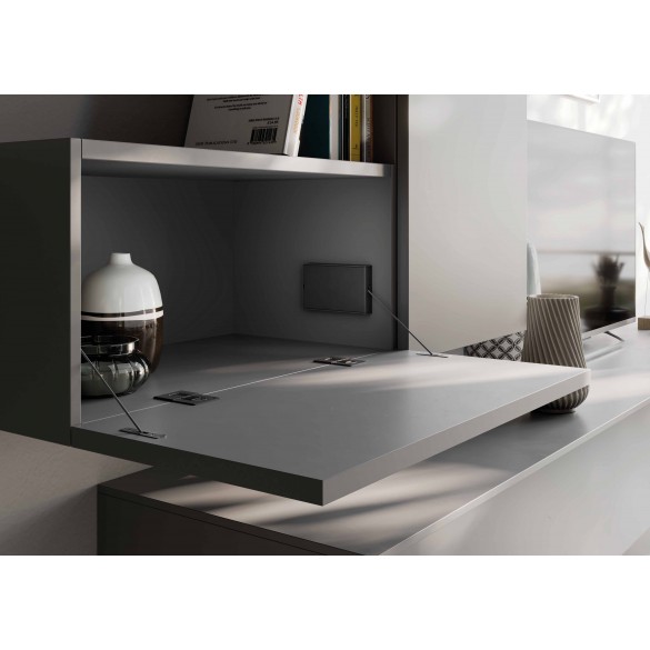 MECCANISMO KIARO EASY SOFT PER CALATOIA ANTRACITE - LIVENZA