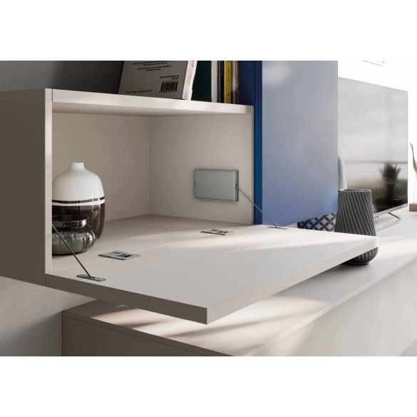 MECCANISMO KIARO EASY SOFT PER CALATOIA ANTRACITE - LIVENZA
