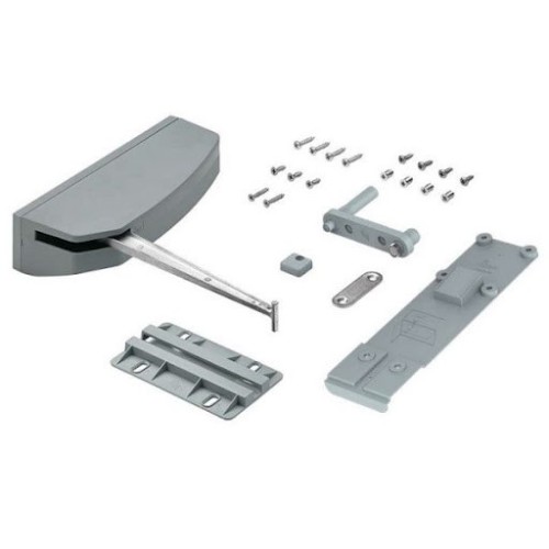 KIT GUARNITURA PER ANTE DI MOBILI A LIBRO WINGLINE L MAX 25KG PUSH DX - HETTICH