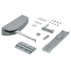 KIT GUARNITURA PER ANTE DI MOBILI A LIBRO WINGLINE L MAX 25KG PUSH SX - HETTICH 2
