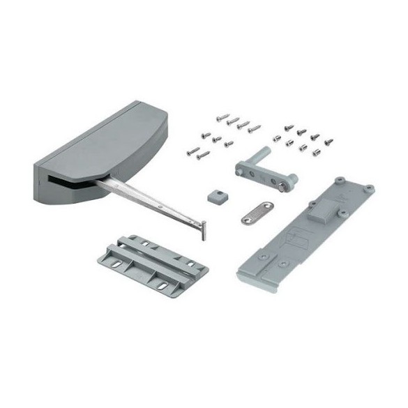 KIT GUARNITURA PER ANTE DI MOBILI A LIBRO WINGLINE L MAX 25KG AMMORTIZZATO DX - HETTICH