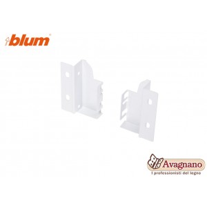 BLUM TANDEMBOX Supporti per schienale in legno, altezza M (96,5 mm), destro+sinistro