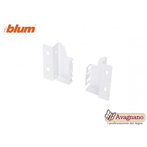 BLUM TANDEMBOX Supporti per schienale in legno, altezza M (96,5 mm), destro+sinistro