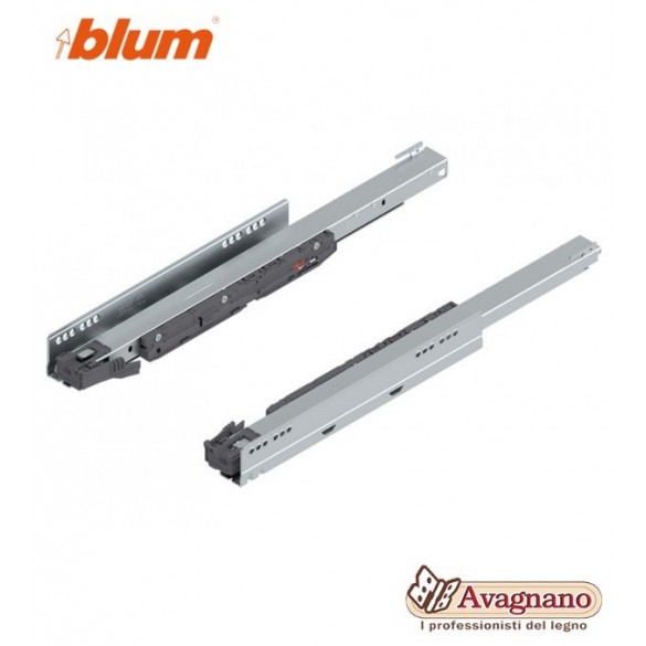 BLUM LEGRABOX GUIDE FIANCO ESTRAZIONE TOTALE 750.5001S mm 450 KG.40